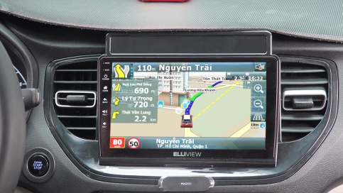 Màn hình Elliview S4 Basic liền camera 360 Hyundai Accent 2021 - nay